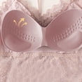 thumbnail image 5 of ChoXxx Women's Lace Backless Camisole Removable Padding Braless Strap Casual Pink M, 5 of 7