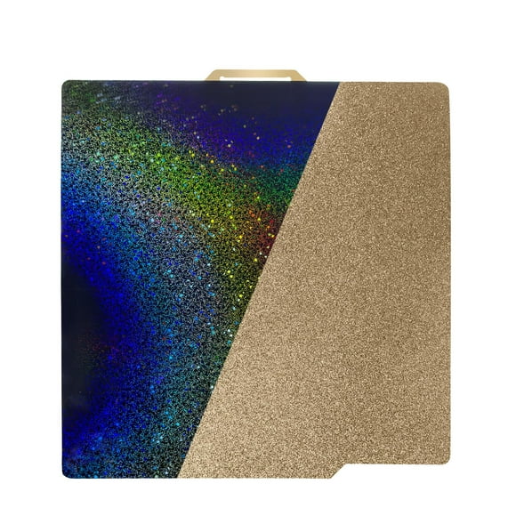 Plato de construcción IdeaFormer-3D Rainbow PEY+PEI texturizado para Bambu Lab X1C/X1/X1E/A1/P1S/P1P