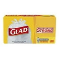 thumbnail image 1 of GLAD Tall Kitchen - Sac Poubelle - avec Cordon - 13 gal - Blanc - Lot de 200, 1 of 2