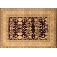 thumbnail image 1 of Ahgly Company Indoor Rectangle Oriental Brown Industrial Area Rugs, 5' x 7', 1 of 4