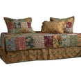 thumbnail image 2 of Greenland Home Fashions Antique Chic 100% Cotton Authentic Patchwork 5-Piece Daybed Set, 2 of 5