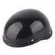 thumbnail image 3 of Casco Vintage De Media Cara Para Motocicleta, Casco De Seguridad De Fibra De Vidrio Duro, Color Negro Brillante Para Hombres Y Mujeres, 3 of 7