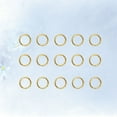 thumbnail image 2 of 200pcs 6x5mm Golden Spring Rings Bag Buckle Split Circle Stainless Steel Key Chain Rings, 2 of 7