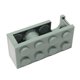thumbnail image 1 of Tape Dispenser Cute Building Block Shape Easy Cutting Desk Tape Holder for School Office Study Room Green, 1 of 4