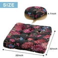 thumbnail image 7 of Nature Floor Pillow 22x22 Inch Boho Cushion, Floral & Leopard Print, Lightweight for Outdoor Gathering, 7 of 7