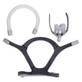 thumbnail image 1 of Breathing Machine Nasal Cover 360 Degrees Rotation Adapter Nose Cover with Headgear for N5B S, 1 of 4
