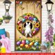 thumbnail image 5 of CaiYueKe Easter Door Curtain Spring Holiday Decorations Bunny Egg Pattern Party Supplies Wall Hanging Decorative Banner for Home Indoor Outdoor Festival Celebration, 5 of 9