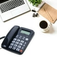 thumbnail image 4 of Classical Desk Phone For Elderly Featuring Anti Slip Button And Call Display, 4 of 8