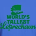 thumbnail image 3 of CafePress - World's Tallest Leprechaun Dark T Shirt - Men's Classic Graphic Cotton T-Shirt, 3 of 4