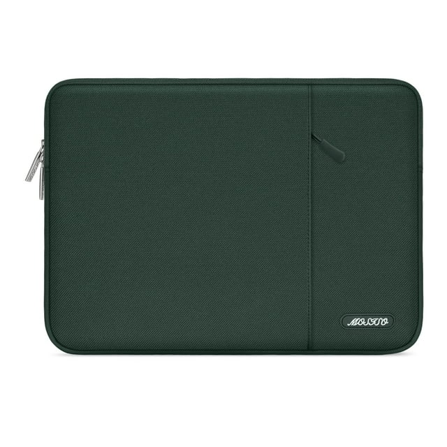 Funda MOSISO para portátil MacBook Air/Pro de 13 pulgadas con bolsillo verde