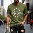 thumbnail image 2 of Men’s We the People 13 Star Patriotic T-Shirt, Vintage American Flag Inspired Graphic Tee, 2 of 4