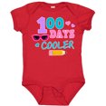 thumbnail image 3 of Inktastic 100 Days Cooler in Pink Girls Baby Bodysuit, 3 of 5