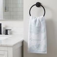thumbnail image 2 of Unique Bargains Leaf Jacquard Soft Absorbent Cotton Hand Towel Green 2pcs, 2 of 8