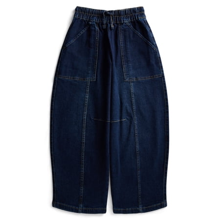 Weekend Academy Girls Barrel Leg Pants, Sizes 5-18