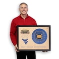 thumbnail image 4 of YouTheFan NCAA WV Mountaineers BB 25-Layer Stadiumview Wall Art, 4 of 5
