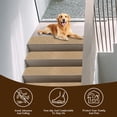 thumbnail image 3 of Pentantan Stair Treads for Wooden Steps, 15 Pack 8"x30" Non-Slip Stair Treads, Indoor Machine Washable Stair Runners for Elders and Pets, Beige, 3 of 8