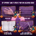 thumbnail image 3 of Halloween Creepy Cloth Riare, paquete de 12 unidades, 76 x 190 cm, negro/púrpura/blanco, 3 of 7