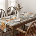 thumbnail image 4 of FacoFaco 4-Pack Table Place Mats Fall Pumpkins, 12" x 18", Orange, 4 of 6