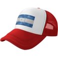 thumbnail image 1 of Flag of Honduras Mesh Back Trucker Cap Baseball Cap, 1 of 8
