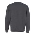thumbnail image 2 of Jnriver Adult Heavy Blend Fleece Crew, Dark Heather, 4XL, 2 of 2