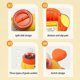 thumbnail image 5 of 2026 Smart Duck Auto Pet Feeder, Interactive Pet Feeder Anxiety Relief Cat/Dog Toy with Treat Dispenser & Slow Feed Puzzle, 3 Lids, 5 of 5