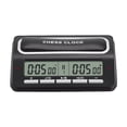 thumbnail image 3 of LAZIOEGR Digital Chess Clock Chess Game Timer with LED Indicator 39 Pre-set Timing System for International Chess Tournaments and Strategy Board Games Black, 3 of 3