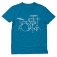 thumbnail image 1 of Tstars Mens Drummer Gifts Drummer Shirt Cool Drums Design Gifts for Drummers Drum Shirt Gifts for Musicians Drum Gifts Printed T Shirt, 1 of 6