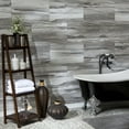 thumbnail image 5 of Palisade 4.5 in. x 11 in. Tile Shower and Tub Surround Sample in Louvre Granite, 5 of 7