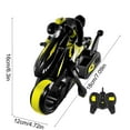 thumbnail image 3 of RXIRUCGD Stunt Motorcycle Remote Control Car with 360 Degree Rotation for Boys High Speed Drift Performance and 2.4GHz Wireless Control Birthday Gifts Christmas Stocking Stuffers for Kids, 3 of 7