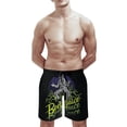 thumbnail image 6 of Beetlejuice Men's Swim Trunks Board Shorts Drawstring Elastic Waist Quick Dry Swimsuits Beach Shorts with Pockets 3XL, 6 of 8