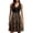 Or, variante sur JIRNDf Robes d'Été Femmes Tendance 2025 Décontracté Élégant Sans Manches Fluide Évasée Midi Ample Plage Vacances Robes d'Été pour Femmes Robe Bohème Or S
