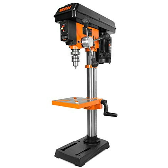 WEN 4212T 5-Amp 10-Inch Variable Speed Benchtop Drill Press with Laser