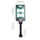 thumbnail image 3 of Farolas solares para exteriores, luces de estacionamiento solares, luz de pared de seguridad solar con sensor de movimiento inalámbrico para jardín, calle y patio., 3 of 7
