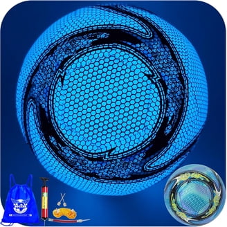 Perrini Match Ball Soccer Blue With White Stars Football Tra Perrini Match Ball Soccer Blue With White Stars Football Tra