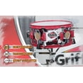 thumbnail image 6 of Griffin Birch Wood Shell Snare Drum - 14" x 6 - 5" with Custom Graphic Wrap (Limited Edition) - Percussion Musical Instrument with Drummers Key for Students & Pros 8 Tuning Lugs & Snare Strainer, 6 of 12