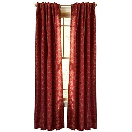 UPC 034086614059 product image for Barn Pageant Back Tab Curtain - 50 in. W x 95 in. L | upcitemdb.com