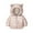Pink, variant on Kilaqueen Toddler Boys Girls Lightweight Puffer Padded Jacket Infant Kids Cute Bear Hoods Warm Winter Coat Outwear