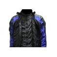 thumbnail image 2 of Mens Biker Textile Jacket With Reflective Strip On Front & Back, 2 of 3