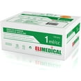 thumbnail image 2 of Elimedical Veterinary Syringe U-100 1ml 27g x ½” 100pcs/box 10LDS2713B, 2 of 5
