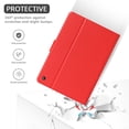 thumbnail image 6 of Dteck Slim Case For ALL-NEW Kindle Fire HD 8 and HD 8 Plus (10th Generation, 2020 Release), Slim Fit PU Leather Folio Flip Case Multi-angle Standing Cover Auto Wake Sleep, Red, 6 of 6