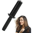 thumbnail image 1 of 1 PC Curling Roll Comb Heatless Curling Slip Curling Wand Hairstyling Tools Heatless Hair Curling Roll Comb Slip Curling Wand Hairstyling Tools For Hair Curler, 1 of 6