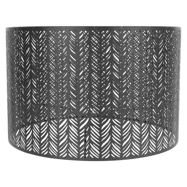 Miangastore 1Pc Home Hollow-out Lampshade Metal Carved Light Cover Chic Light Accessory