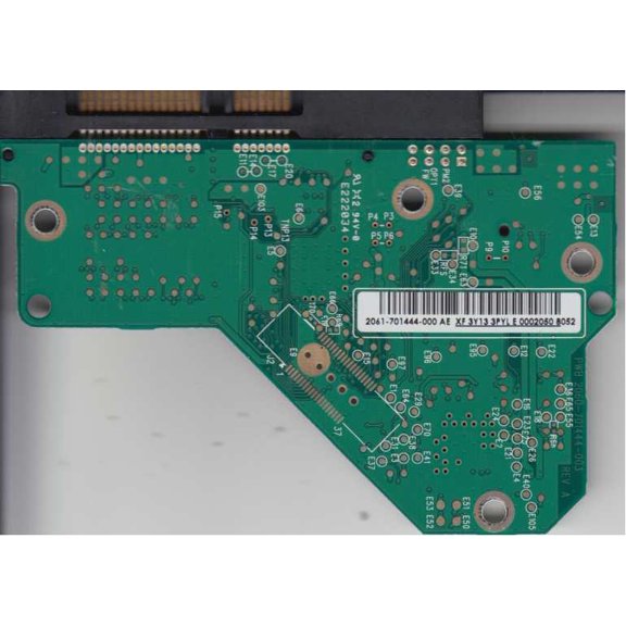 WD2500AAKS-00SBA0, 2061-701444-000 AE, WD SATA 3.5 PCB