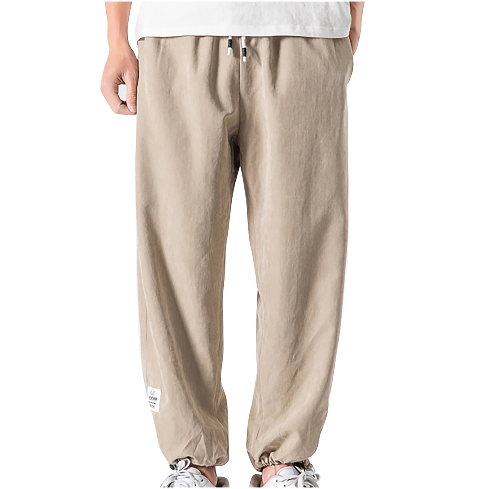 COOFANDY Herren Sommerhose Baggy - Leicht, Mit Kordelzug, Für Freizeit, Yoga, Strand