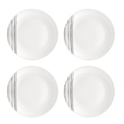 Studio Nova 16-Piece Black Porcelain Dinnerware Set