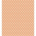 thumbnail image 3 of Orange Duvet Cover Set, Groovy Soft Toned Vintage Geometric Triangles Skewed Squares Tile, Decorative 3 Piece Bedding Set with 2 Pillow Shams, King Size, Pale Orange Ivory, by Ambesonne, 3 of 3