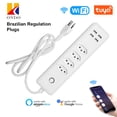 thumbnail image 2 of Advancent Toma de corriente de oficina en casa con puertos USB 2400W 10A aplicación remota Control WiFi toma de corriente de carga rápida enchufe de Accesorios para electrodomésticos Advancent HA066458-00B, 2 of 6