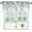 Flowersoa46480, variant on Kitchen Curtain Valance for Windows Blue Eucalyptus Leaves Watercolor Floral Spring 1 Panel, 54 x 18 Inch Rod Pocket Valance Window Treatments Short Curtains for Bathroom Bedroom