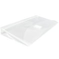 thumbnail image 4 of JAM Paper Plastic Expansion Envelopes, Hook & Loop Closure, #10 Booklet Wallet, 5 1/4 x 10, 1 in Expansion, Clear, 3/Pack, 4 of 4