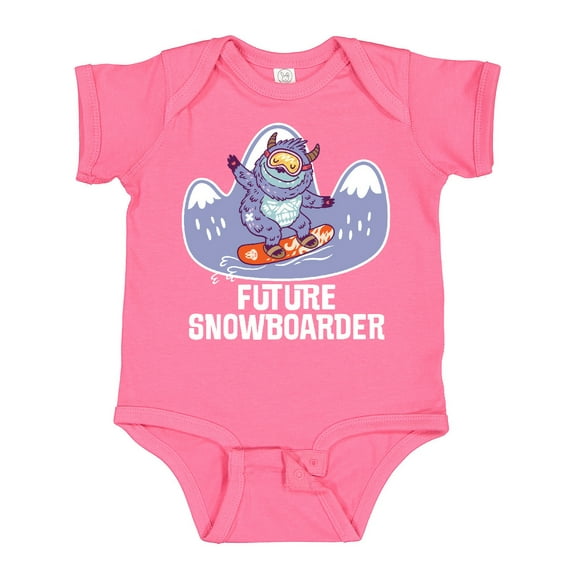 Inktastic Snowboarding Future Snowboarder Boys or Girls Baby Bodysuit